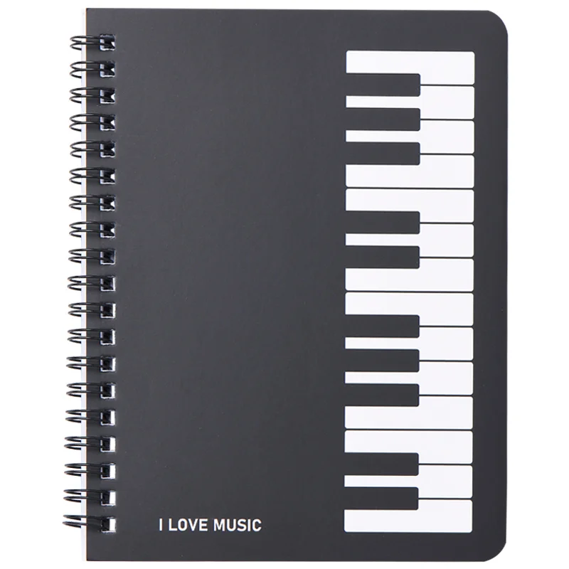 音楽ノートブックコイルノートブックb6ステーショナリーエクサ - Blank Sheet Music Notebook のレビューと価格