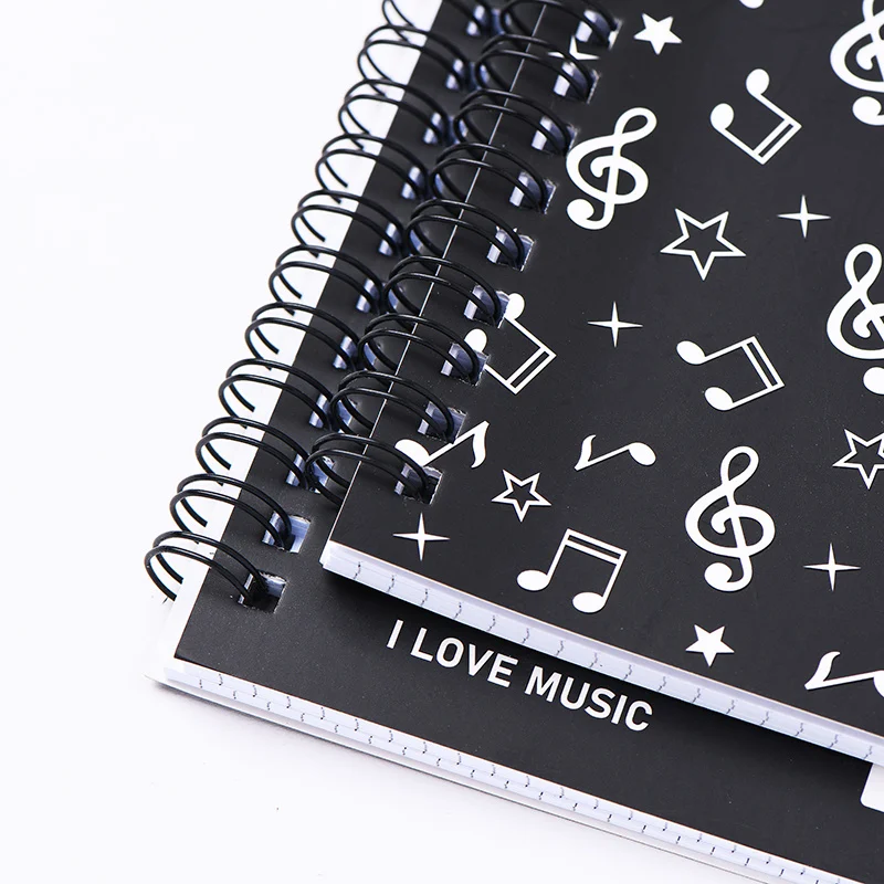 音楽ノートブックコイルノートブックb6ステーショナリーエクサ - Blank Sheet Music Notebook のレビューと価格