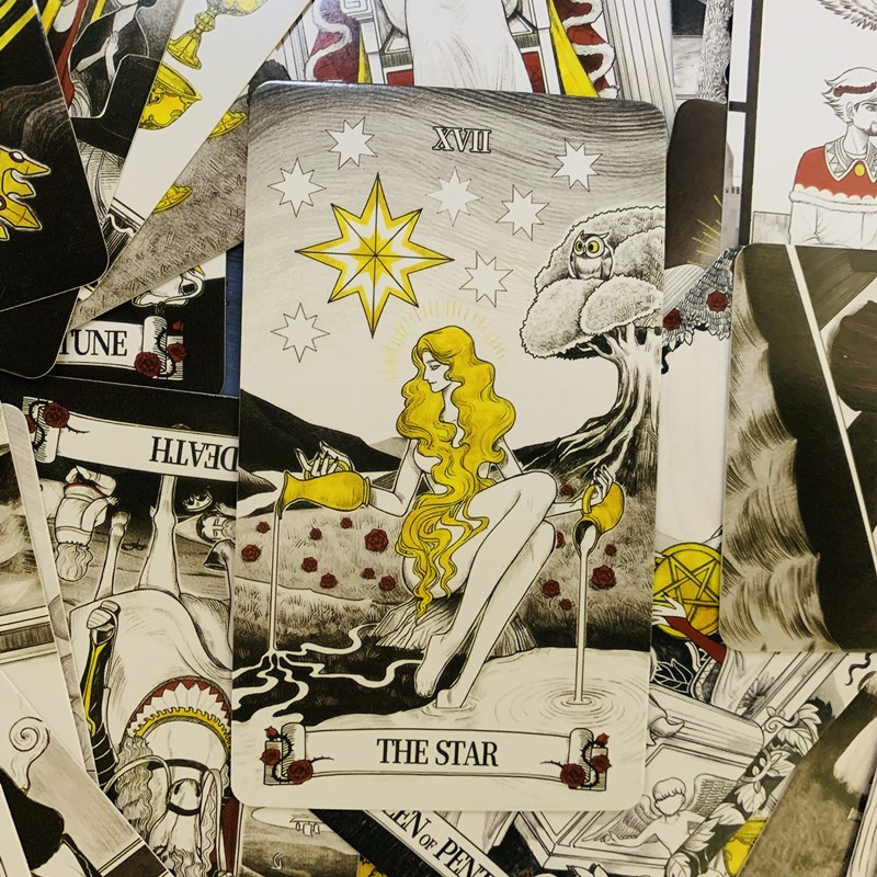 英語版ミラータロットカード,占いカード,英語版,パーティーゲ - Tarot Deck With Guidebook のレビューと価格