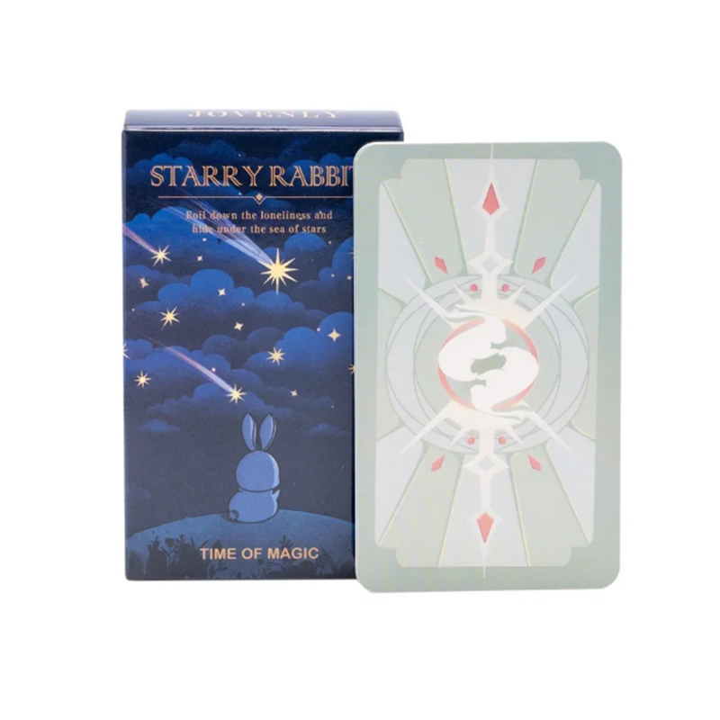 クリエイティブな星空のウサギタロットカード、電子書籍なし、家 - Tarot Deck With Guidebook のレビューと価格