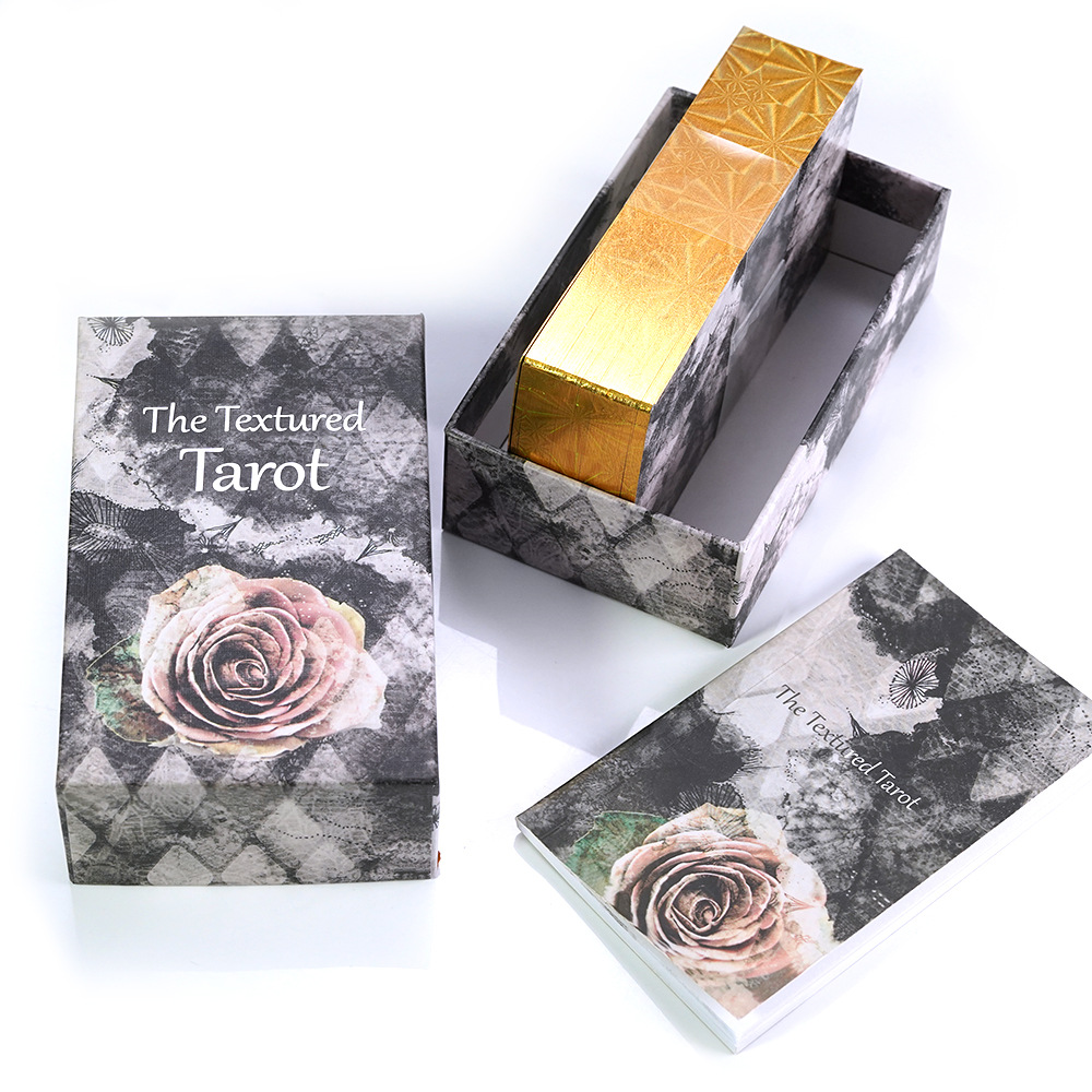 78枚のカードを備えたテクスチャード効果のあるタロットデッキ - Tarot Deck With Guidebook のレビューと価格