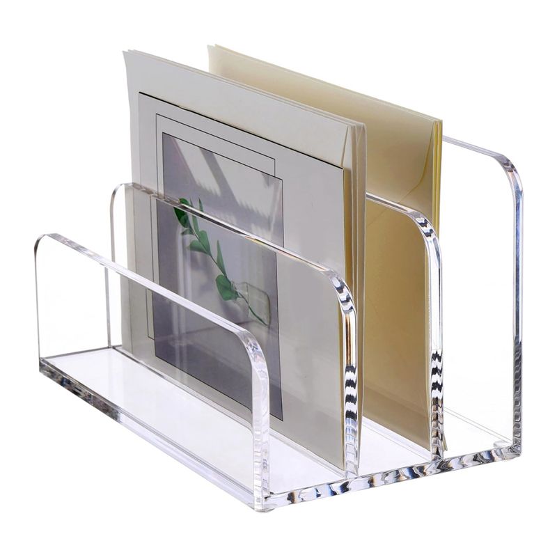 Voltvibe-3：透明アクリル製のファイルホルダー。透明 - Clear Acrylic Book Stand Holder のレビューと価格